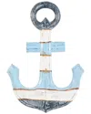 Peyton Lane Nautical Wood Wall Decor In Blue