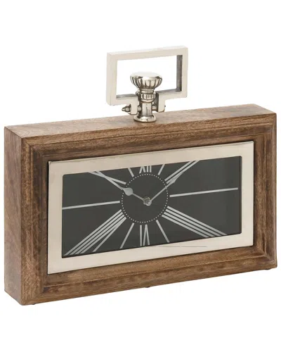 Peyton Lane New Traditional Table Clock In Animal Print