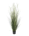 Peyton Lane Onion Grass Green Faux Foliage Tall Artificial Plant In Green