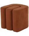 Peyton Lane Ottoman In Brown