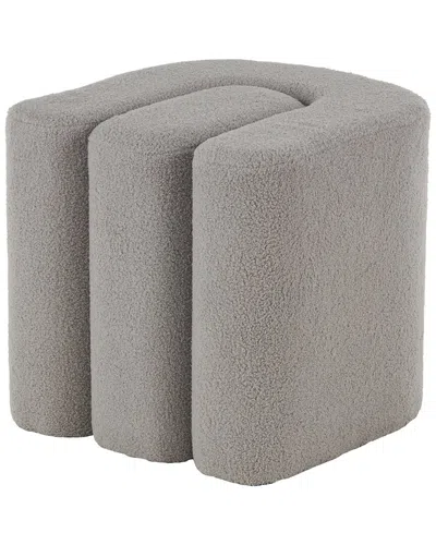 Peyton Lane Ottoman In Gray