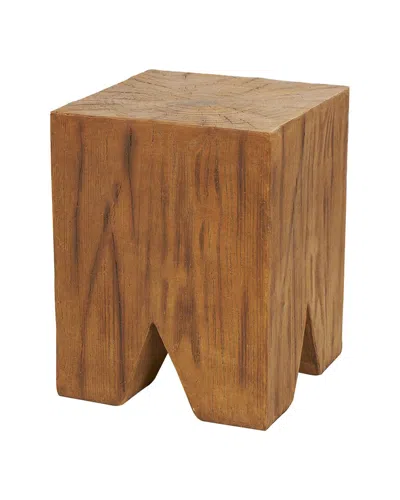 Peyton Lane Outdoor Accent Table In Brown