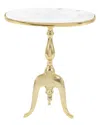 Peyton Lane Oval Marble Accent Table