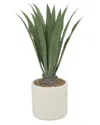 Peyton Lane Polyethylene Artificial Foliage In White