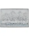 Peyton Lane Polystone Contemporary Trees Framed Wall Art
