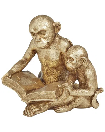 Peyton Lane Polystone Glam Sculpture In Gold