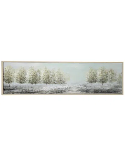 Peyton Lane Polystone Traditional Trees Framed Wall Art