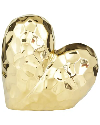 Peyton Lane Porcelain Glam Sculpture In Gold