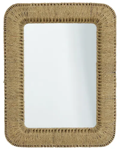 Peyton Lane Rattan Bohemian Wall Mirror