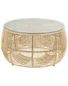 Peyton Lane Rattan Coffee Table