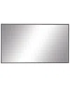 Peyton Lane Rectangle Wall Mirror In Black