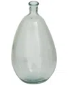 Peyton Lane Recycled Glass Handmade Spanish Decorative Vase In Blue