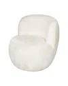 Peyton Lane Rounded Barrel Accent Chair