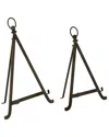 Peyton Lane Set Of 2 Bronze Traditional Easels
