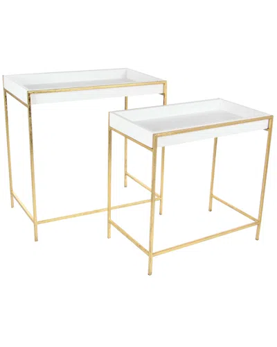 Peyton Lane Set Of 2 Console Tables