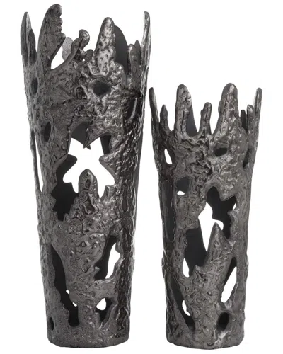 Peyton Lane Set Of 2 Contemporary Vases