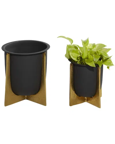 Peyton Lane Set Of 2 Glam Planters