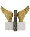 Peyton Lane Set Of 2 Gold Wings Bookends In Gold