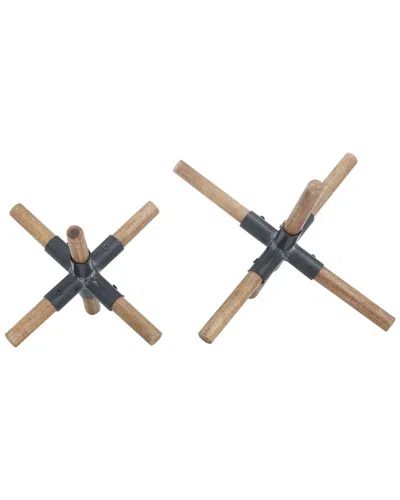 Peyton Lane Set Of 2 Industrial Sculptures