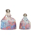 Peyton Lane Set Of 2 Multi Polystone Tuscan Sculptures In Multi