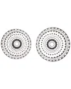 Peyton Lane Set Of 2 Round Ceramic Decorative Wall Plates