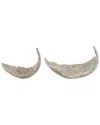 Peyton Lane Set Of 2 Textured Decorative Bowls