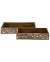 Peyton Lane Set Of 2 Trays
