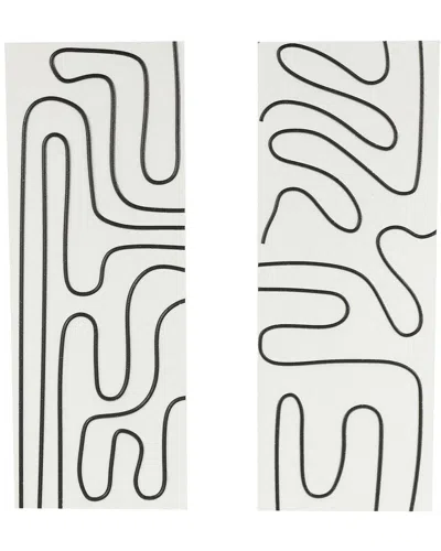 Peyton Lane Set Of 2 Wall Art Pieces In White