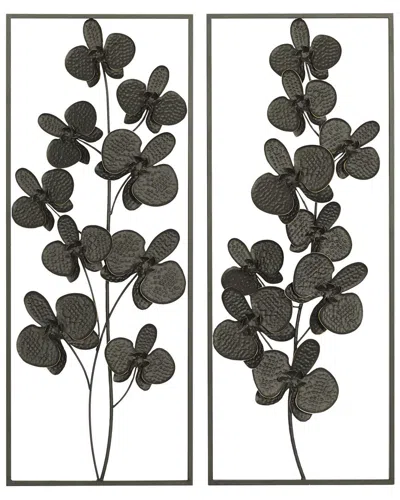 Peyton Lane Set Of 2 Wall Decor In Black