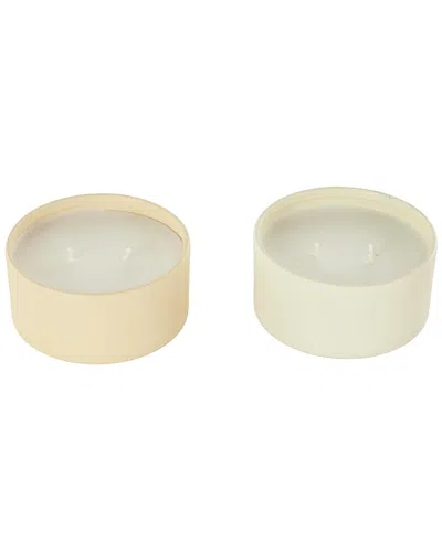 Peyton Lane Set Of 2 Wax Aromatherapy Candles In Multi