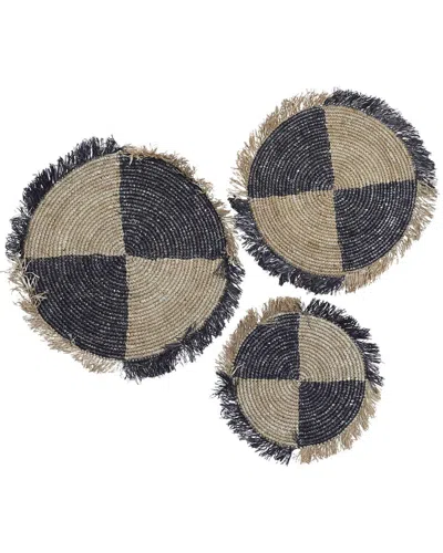 Peyton Lane Set Of 3 Boho Style Wall Decor