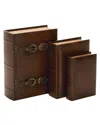 Peyton Lane Set Of 3 Book Accents