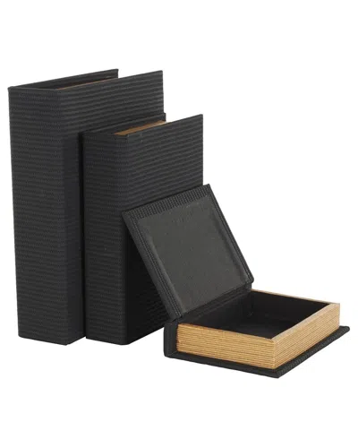 Peyton Lane Set Of 3 Book Shaped Decorative Box