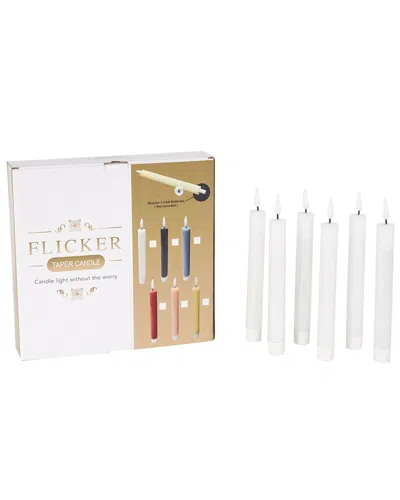 Peyton Lane Set Of 6 Flameless Candles In Multi
