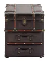 Peyton Lane Side Cabinet In Brown
