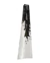 Peyton Lane Silver Stainless Steel Industrial Vase In Silver