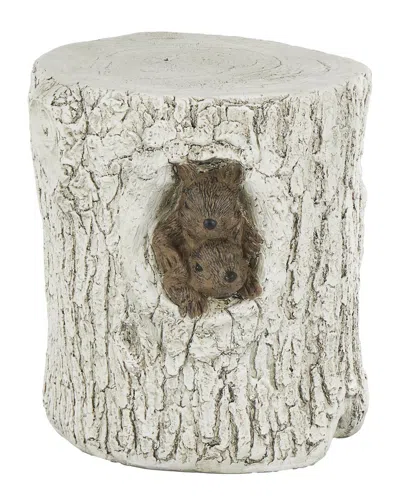 Peyton Lane Squirrel White Magnesium Oxide Tree Tr In Neutral
