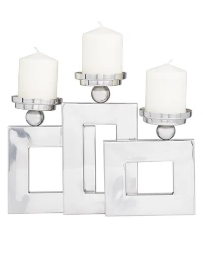 Peyton Lane Stainless Steel Modern Candle Holder