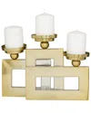 Peyton Lane Stainless Steel Modern Candle Holder