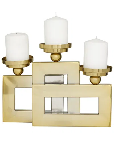 Peyton Lane Stainless Steel Modern Candle Holder