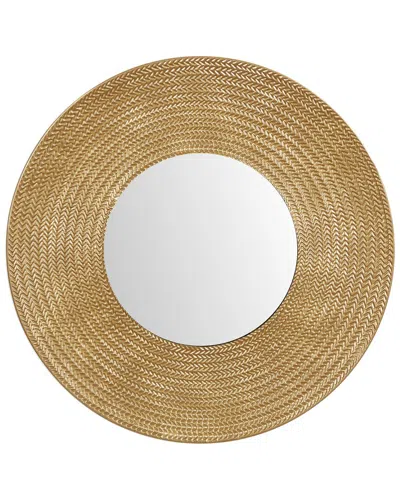 Peyton Lane Gold Metal Wall Mirror
