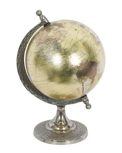 Peyton Lane Traditional Aluminum Metal Globe In Gold