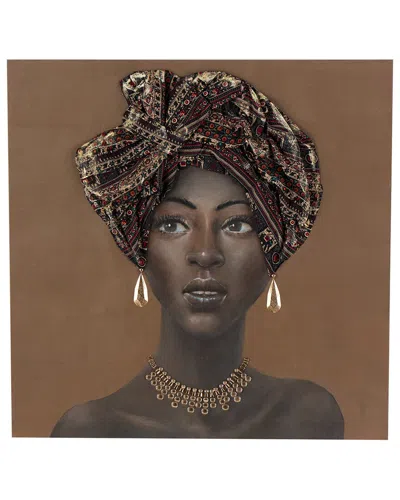 Peyton Lane Traditional Canvas Wall Art In Brown