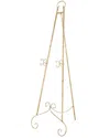 Peyton Lane Traditional Metal Easel In Gold