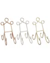 Peyton Lane Traditional Metal Easel Set In Multi