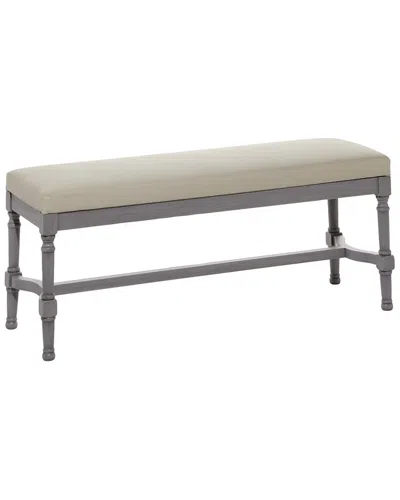 Peyton Lane Traditional Wood Bench In Brown