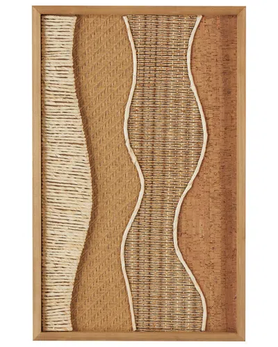 Peyton Lane Traditional Wood Wall Decor In Brown