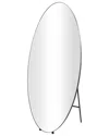 Peyton Lane Transitional Metal Floor Mirror In Black