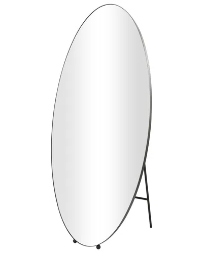 PEYTON LANE PEYTON LANE TRANSITIONAL METAL FLOOR MIRROR