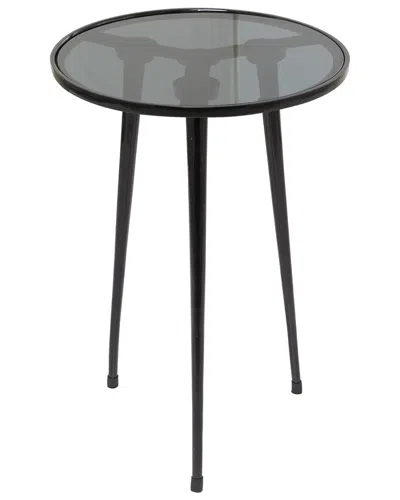 Peyton Lane Tripod Accent Table In Black